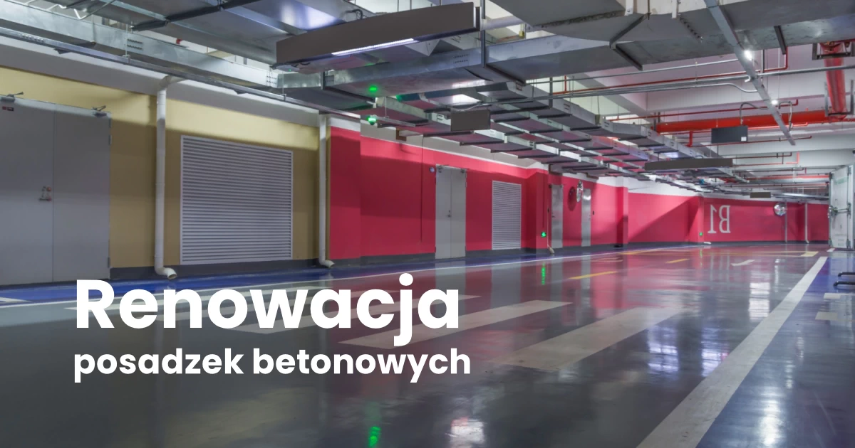 Szlifowanie i naprawa posadzek betonowych